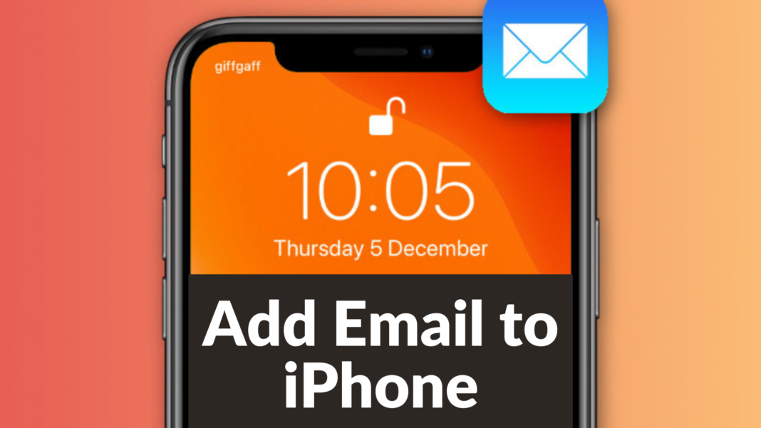 add-email-to-iphone